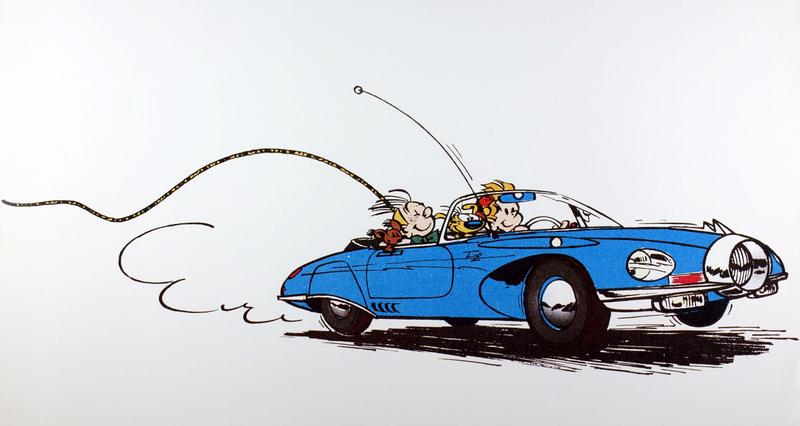 Illustration for article titled French Friday: Une autre voiture du comique